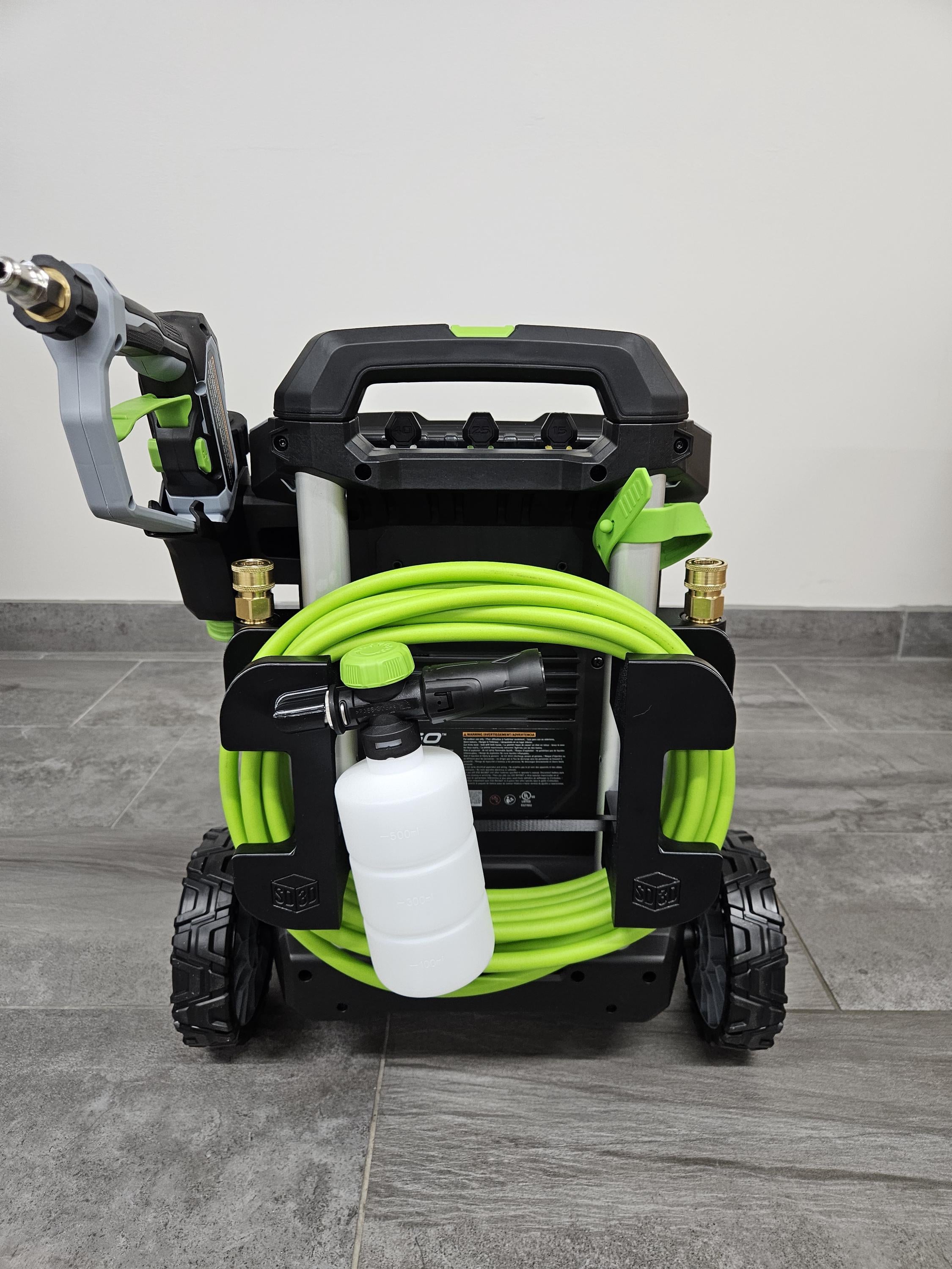 Hose Holder & Nozzle Organizer for EGO Pressure Washer HPW32000 – Easy Hose Storage Accessory